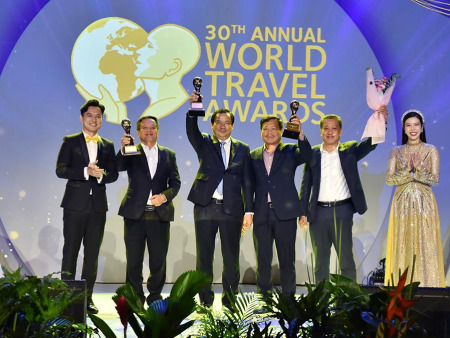 Die Tourismusbranche Vietnams glänzt bei den World Travel Awards 2023.