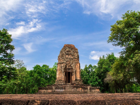 Si Thep - Thailands antike Ruinenstadt, jetzt ein UNESCO-Weltkulturerbe.