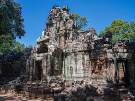 ANA wird mit der Wiederherstellung des südlichen Tores von Ta Prohm beginnen.