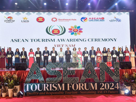 Die Thang Long Kaiserliche Zitadelle und das alte Dorf Duong Lam haben den ASEAN Tourismuspreis 2024 gewonnen.