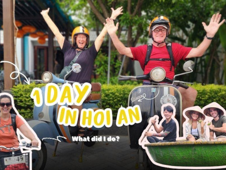 Was habe ich an einem Tag in Hoi An gemacht...?