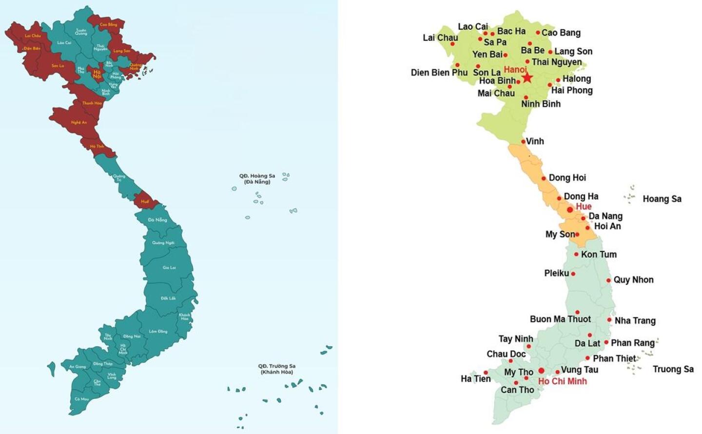 Vietnam verändert seine Landkarte: Vereinigung in 34 Provinzen und Städte