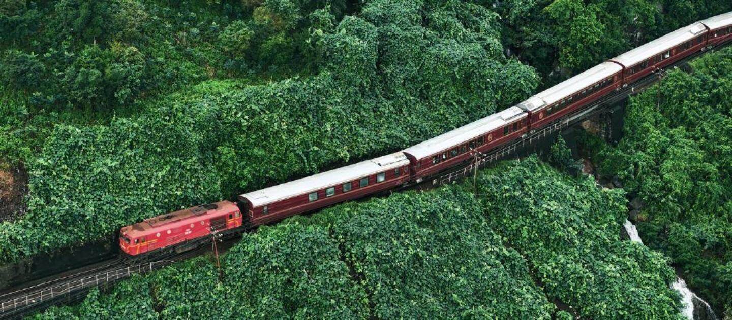 Was befindet sich in der 8.600-Dollar-Luxus-Zug von Vietnam?